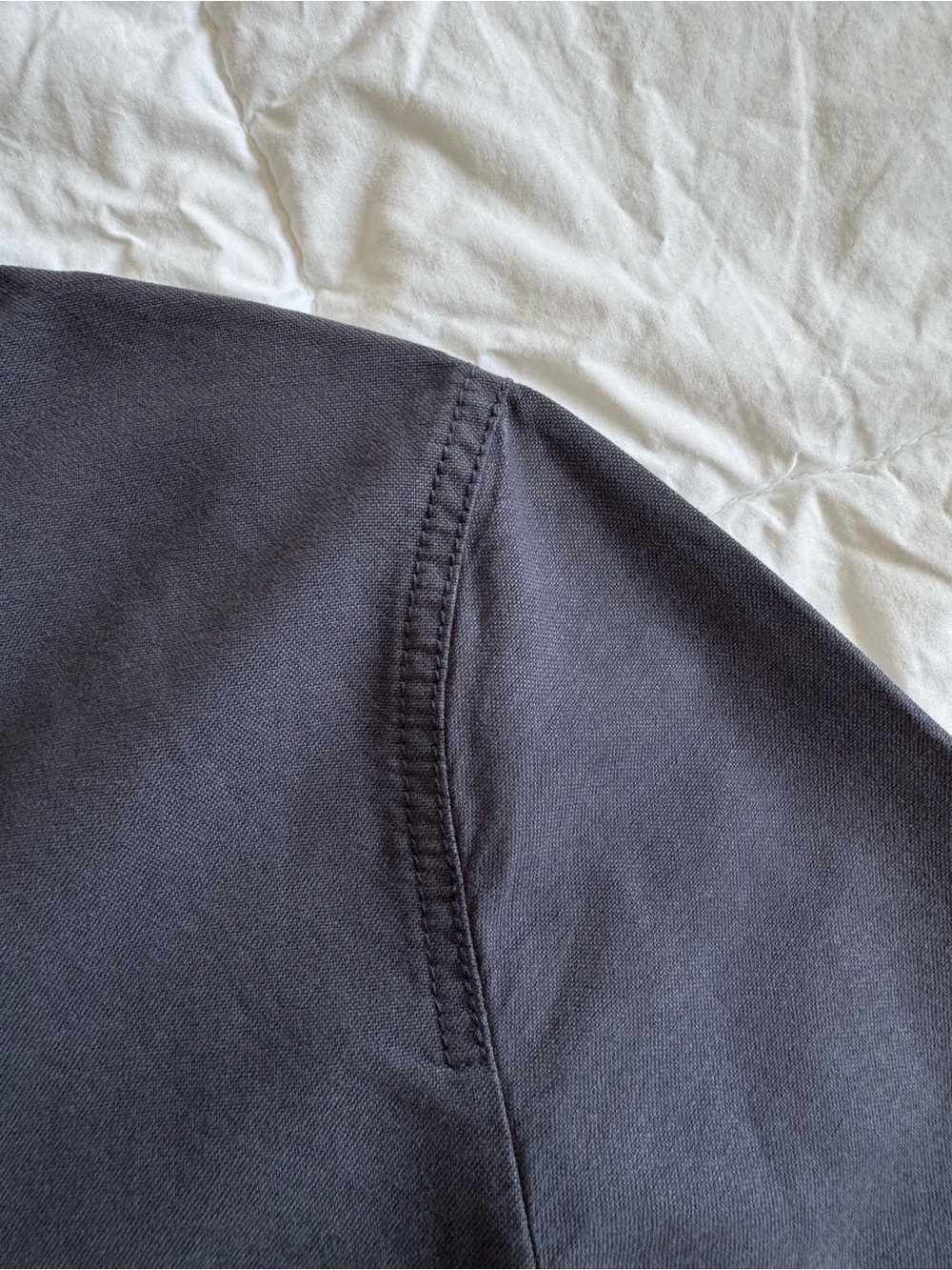 COS Navy Utility Button-Front Jacket - Picture 7 of 11